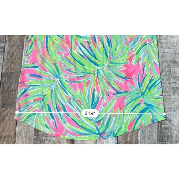 Lilly Pulitzer Lacy‎ Tank In Multi Surf Gypsy Sleeveless Green Pink sz MEDIUM - Picture 6 of 8